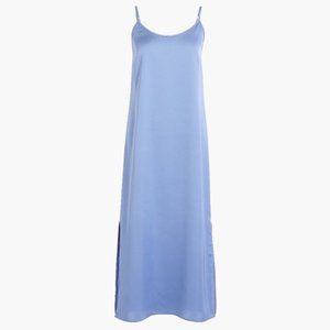 *NWT* J.Crew Bungalow Blue Midi Slip Dress (L)